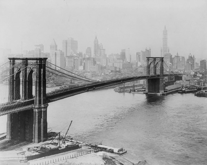 Brooklyn-Bridge in New York
